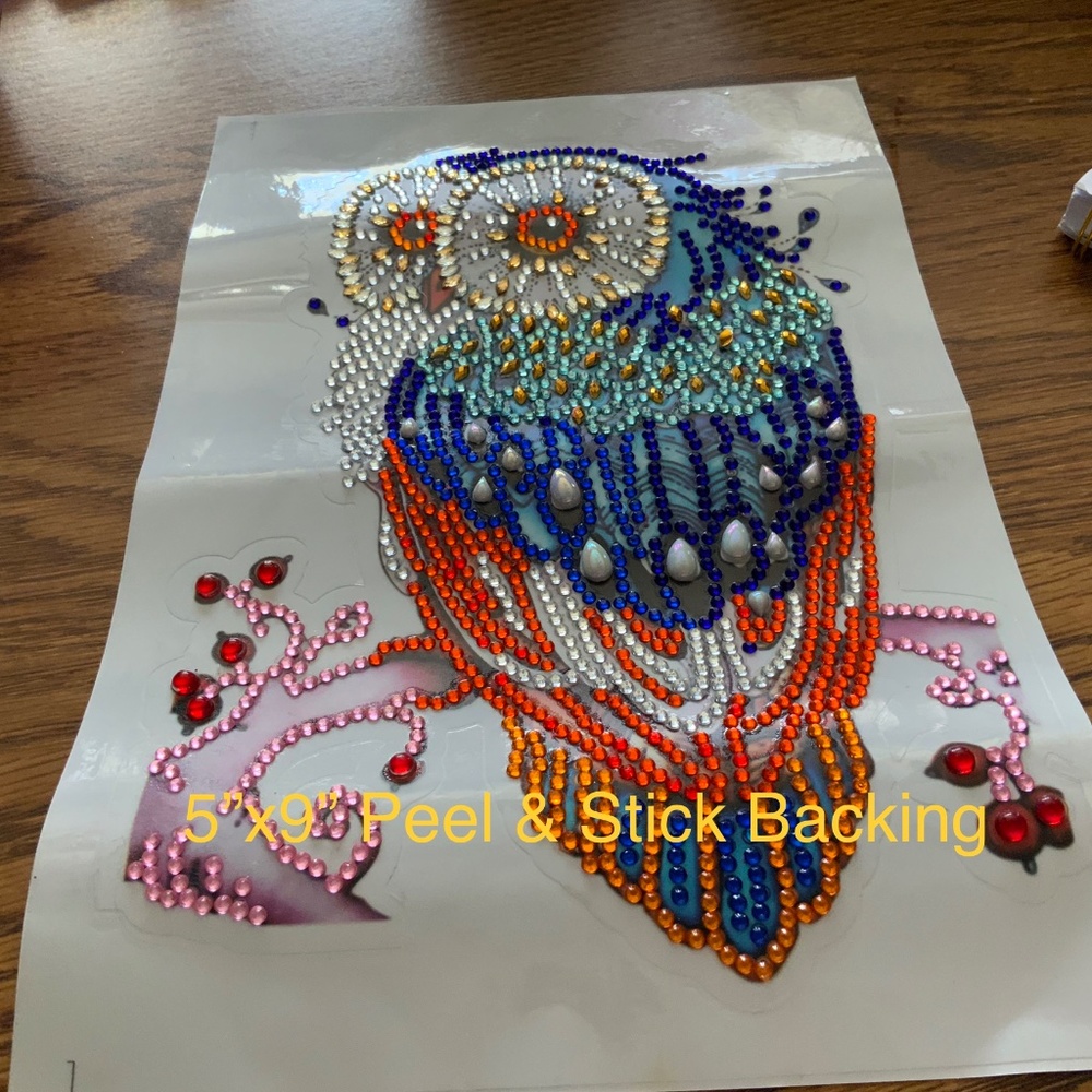 Owl Diamond Painting Wall Sticker